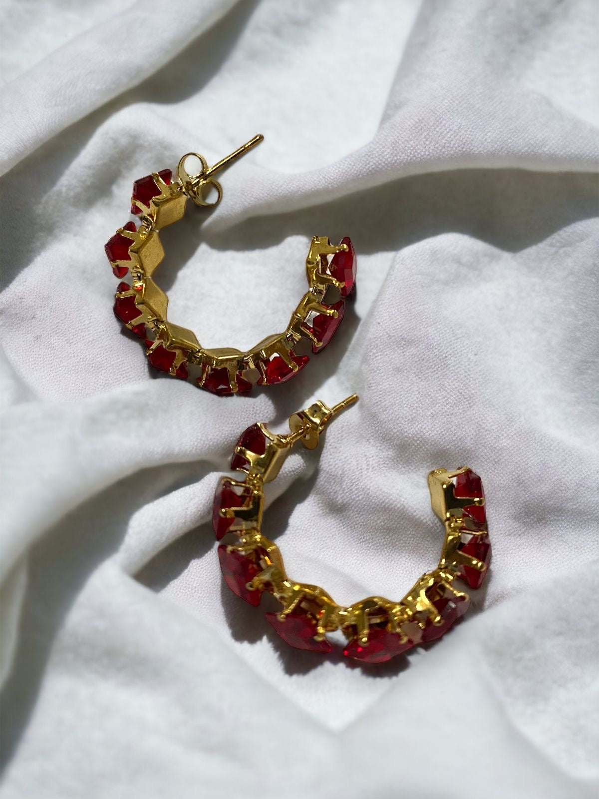 Ruby Woo Hoops