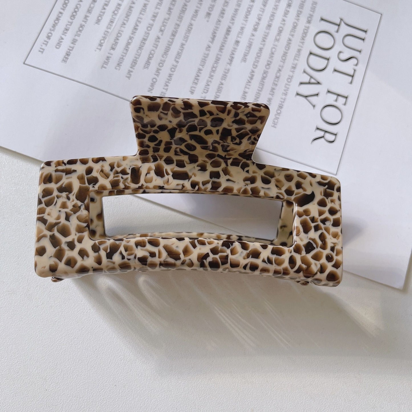 Leopard Hair Clips